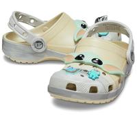 Crocs Grogu Classic Clog K, Zuecos Unisex niños, Huesos, 36/37 EU