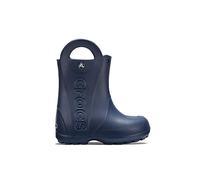 Crocs - Handle It Rain Boot, Botas de Agua Unisex Niños, Azul (Navy), 34/35 EU