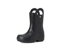 Crocs Handle It Rain Boot K, Botas de lluvia Unisex niños, Negro, 32/33 EU