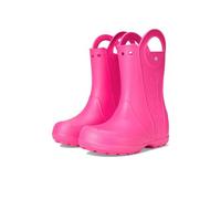 Crocs Handle It Rain Boot K, Botas de lluvia Unisex niños, Pink Crush, 30/31 EU