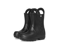 Crocs Handle It Rain Boot T, Botas de lluvia Unisex niños, Negro, 23/24 EU