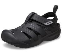 Crocs Hombre Yukon Fisherman Sandalia, Black, 43/44 EU