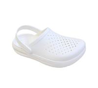 Crocs InMotion Clog - Zuecos unisex para adultos, Blanco/blanco, 45/46 EU