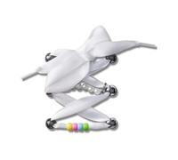 Crocs Jibbitz Charms, cuentas de encaje y cadena, paquete de 5