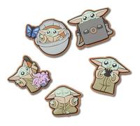 Crocs Jibbitz - Paquete múltiple de dijes para zapatos de Star Wars | Jibbitz, Pack Of 5, Cloruro de polivinilo, Sin piedra preciosa