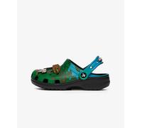 Crocs Kid's Classic Clog x Minecraft Verde