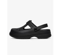 Crocs Kid's Classic Mary Jane Clogs Negro