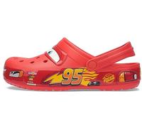 Crocs Lightning McQueen Crocband Clog, Zuecos para Unisex adulto, Red, 36/37 EU