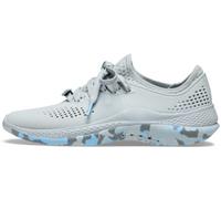 Crocs LiteRide 360 Pacer Zapatillas para mujer, Gris claro/Oxygen, 36 EU