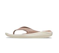 Crocs Literide Flip Chanclas, Unisex adulto, Latte Stucco, 42/43 EU