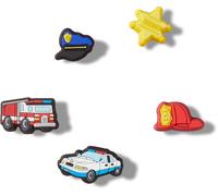 Crocs Lote de 5 Jibbitz bombero y policía. Color Multicolor