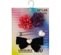Crocs Lote de 5 Jibbitz flores y perlas. Color Multicolor