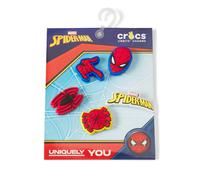 Crocs Lote de 5 Jibbitz Spiderman. Color Multicolor