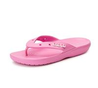 Crocs Men's and Women's Classic Flip Flops, Chanclas Unisex Adulto, Color Rosa Taffy, 33 EU