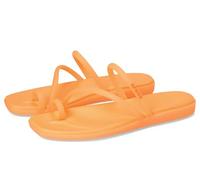 Crocs Miami Frosted Toe Loop, Sandalias Mujer, Naranja, 37/38 EU