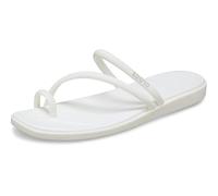 Crocs Miami Toe Loop Sandal, Sandalias Mujer, Tiza, 41/42 EU