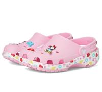 Crocs Mickey Friends Minnie Classic Clog K, Zuecos Unisex niños, Multicolor, 29/30 EU