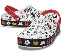 Crocs Mickey Off Court - Zuecos unisex para adultos, Blanco, 13 Women/11 Men