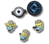 Crocs Minions 5 Pack, Encantos para Zapatos Unisexo, Multicolor