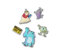 Crocs Monsters Inc - Dijes unisex para zapatos, talla única, 5 unidades, multicolor, Talla única