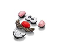 Crocs Mr Potato Head - Paquete de 5 dijes unisex para zapatos, multicolor, talla única, multicolor, Talla única
