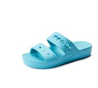 Crocs Baya Platform Sandal, Sandalias Mujer, Digital Aqua, 41/42 EU