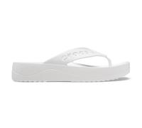 Crocs Mujer Baya Platform Flip Chancla de dedo, White, 36/37 EU