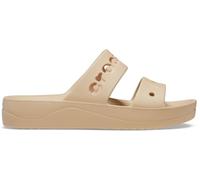 Crocs Baya Platform Sandal, Sandalias Mujer, Chai, 42 EU