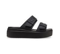 Crocs Sandalia Brooklyn Buckle Low Wedge Mujer Negra 39/40 EU