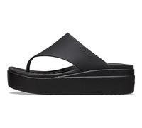 Crocs Mujer Brooklyn Flip Chancla de dedo, Black, 39/40 EU