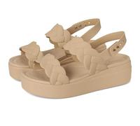 Crocs Mujer Brooklyn Woven Upper LW Sandalia, Chai, 37/38 EU