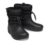 Crocs Mujer Classic Neo Puff Luxe Boot W Botas, Black, 36/37 EU