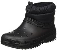 Crocs Mujer Classic Neo Puff Shorty Boot W Botas, Black, 34/35 EU