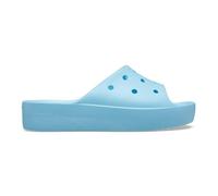 Crocs Mujer Classic Platform Slide Sin cordones, Arctic, 39/40 EU