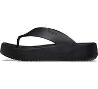 Crocs Mujer Getaway Platform Flip Chancla de dedo, Black, 42/43 EU