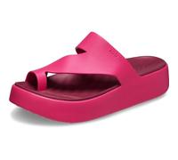 Crocs Mujer Getaway Platform Toe Loop Sandalia, Dragon Fruit, 37/38 EU