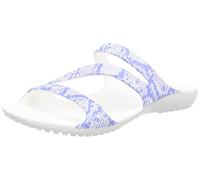 Crocs Mujer Kadee II Graphic Sandal W Sandalia, Lapis/Multi, 34/35 EU
