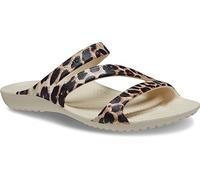 Crocs Mujer Kadee II Graphic Sandal W Sandalia, Winter White/Multi, 36/37 EU
