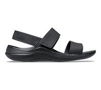 Crocs Mujer LiteRide 360 Sandal W Sandalia, Black, 42/43 EU