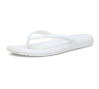 Crocs Mujer Miami Flip Chancla de dedo, Chalk, 34/35 EU