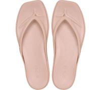 Crocs Mujer Miami Flip Chancla de dedo, Pink Caramel, 34/35 EU