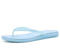 Crocs,Mujer,Miami Jelly Round Toe Flip,Gelatina azul cielo,37-38