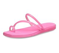 Crocs,Mujer,Miami Jelly Toe Loop Sandal,Gelatina de limonada rosa,36-37