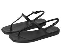 Crocs Mujer Miami Thong Flip Chancla de dedo, Black, 42/43 EU