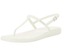 Crocs Mujer Miami Thong Flip Chancla de dedo, Chalk, 37/38 EU