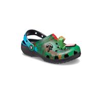 Crocs Niños Minecraft Classic Clog Sandalia Zapatos 210830-90H Verde Multi
