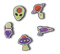 Crocs Paquete de 5 dijes extra terrestres unisex para zapatos, talla única, Extraterrestre, Talla única