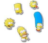 Crocs Paquete de 5 dijes unisex de Los Simpsons para zapatos, multicolor, talla única, multicolor, Talla única