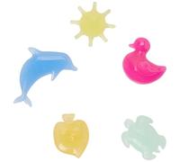Crocs Paquete de 5 dijes unisex para zapatos, multicolor, talla única, multicolor, Talla única