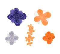 Crocs Paquete de 5 dijes unisex para zapatos, multicolor, talla única, multicolor, Talla única